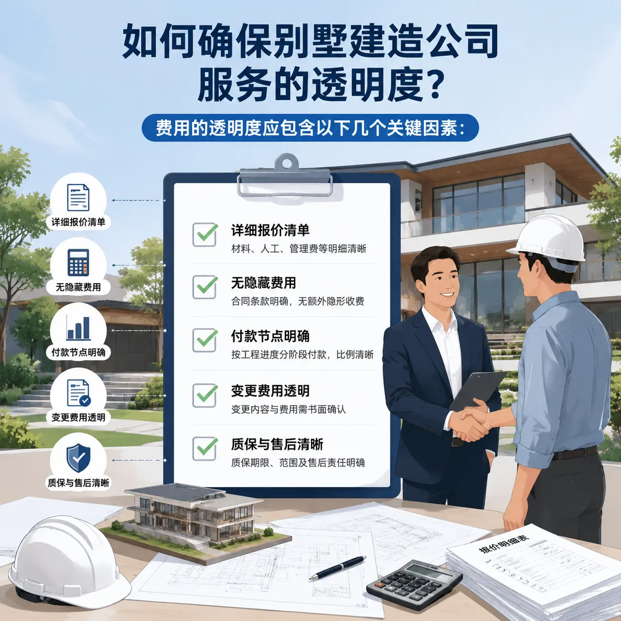 在 锦屏 如何确保别墅建造公司服务的透明度?