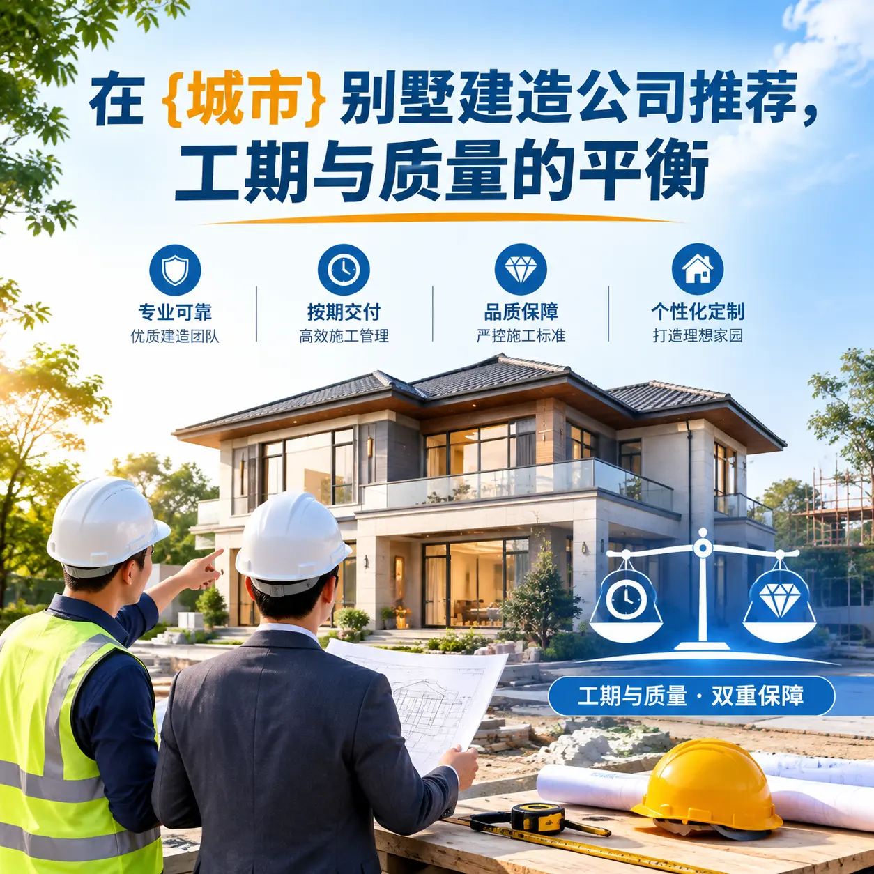 在 锦屏 别墅建造公司推荐,工期与质量的平衡