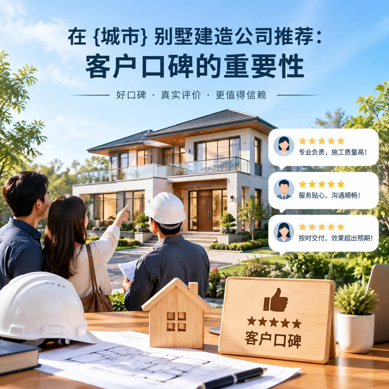 在 锦屏 别墅建造公司推荐:客户口碑的重要性