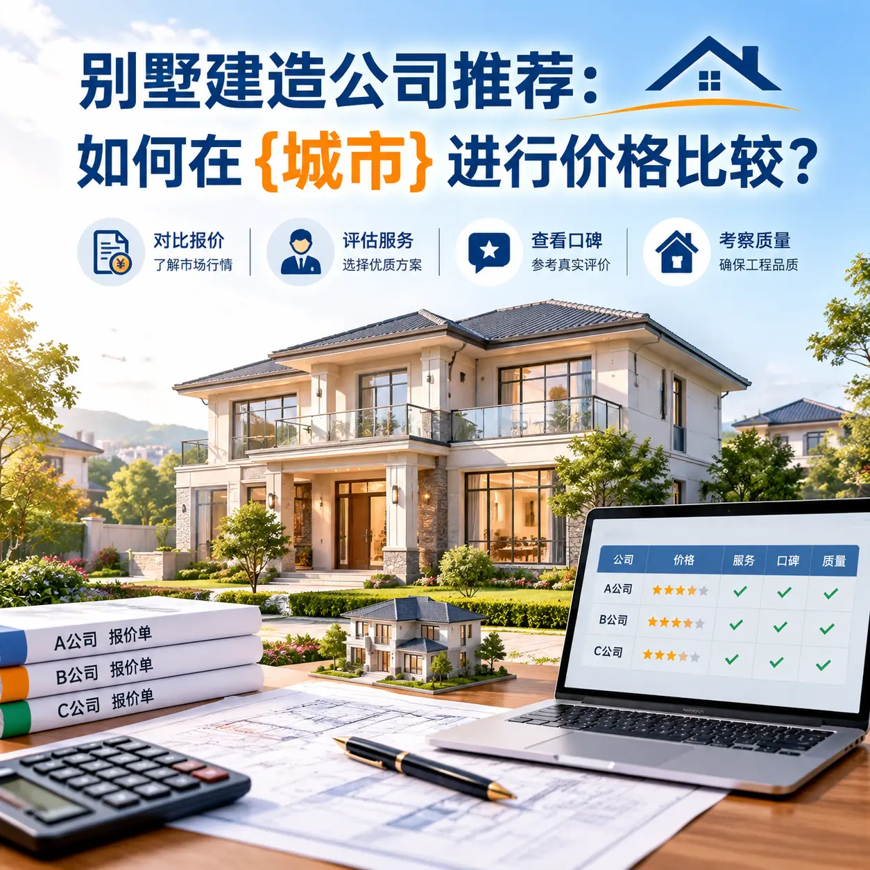 别墅建造公司推荐:如何在 锦屏 进行价格比较?