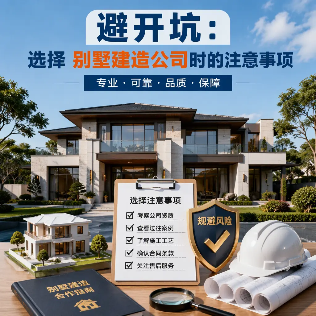 避开坑：选择 锦屏 别墅建造公司时的注意事项