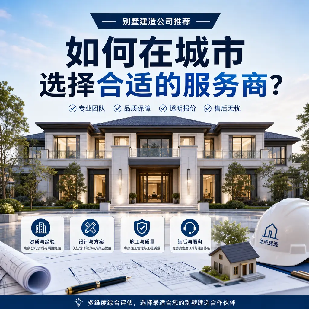 别墅建造公司推荐：如何在 锦屏 选择合适的服务商？