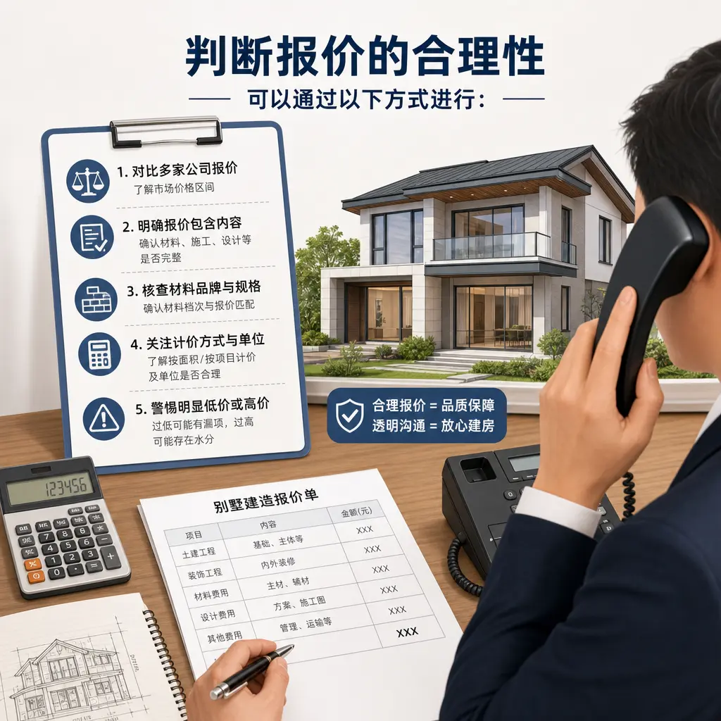 选择锦屏别墅建造公司时，电话咨询的注意事项