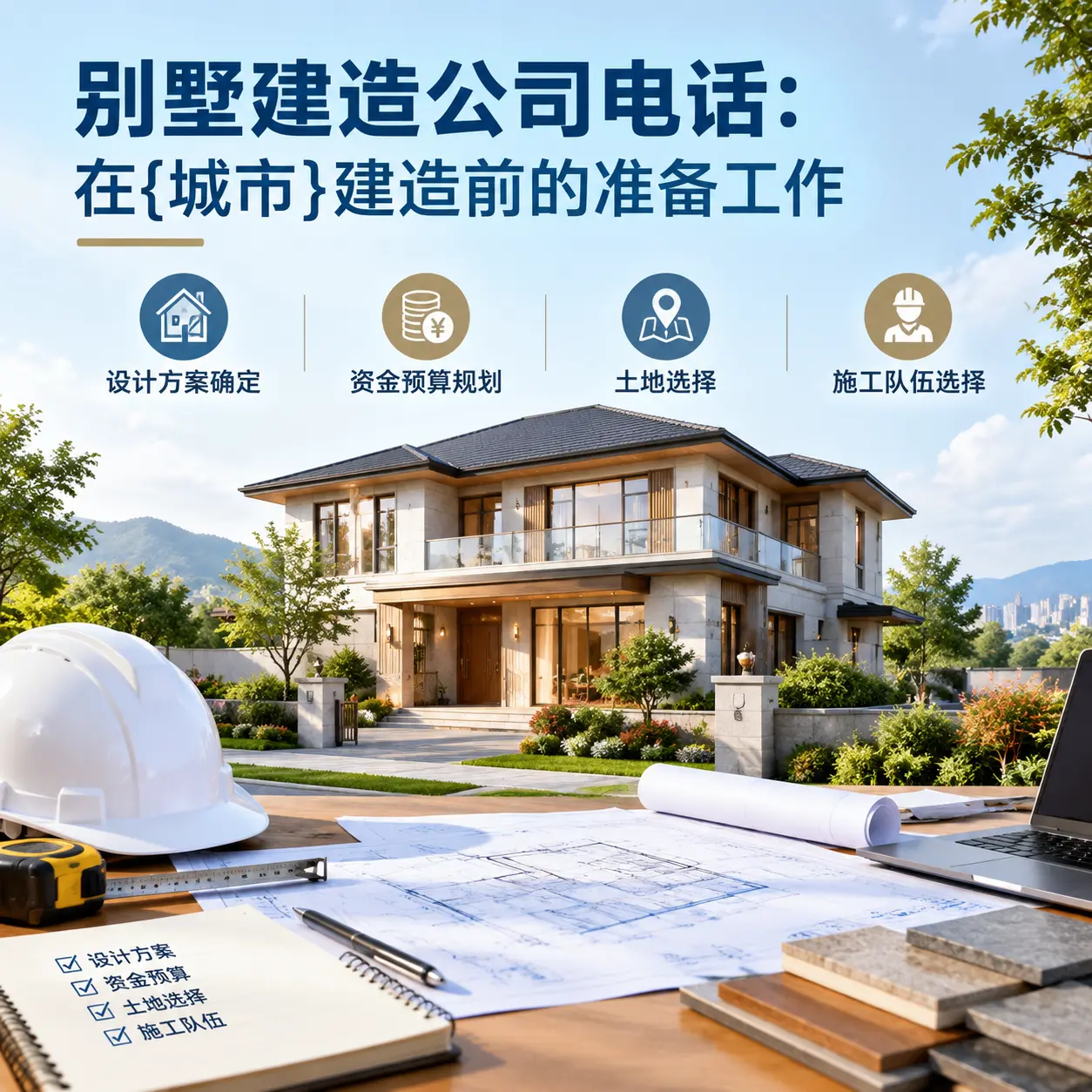 别墅建造公司电话:在锦屏建造前的准备工作