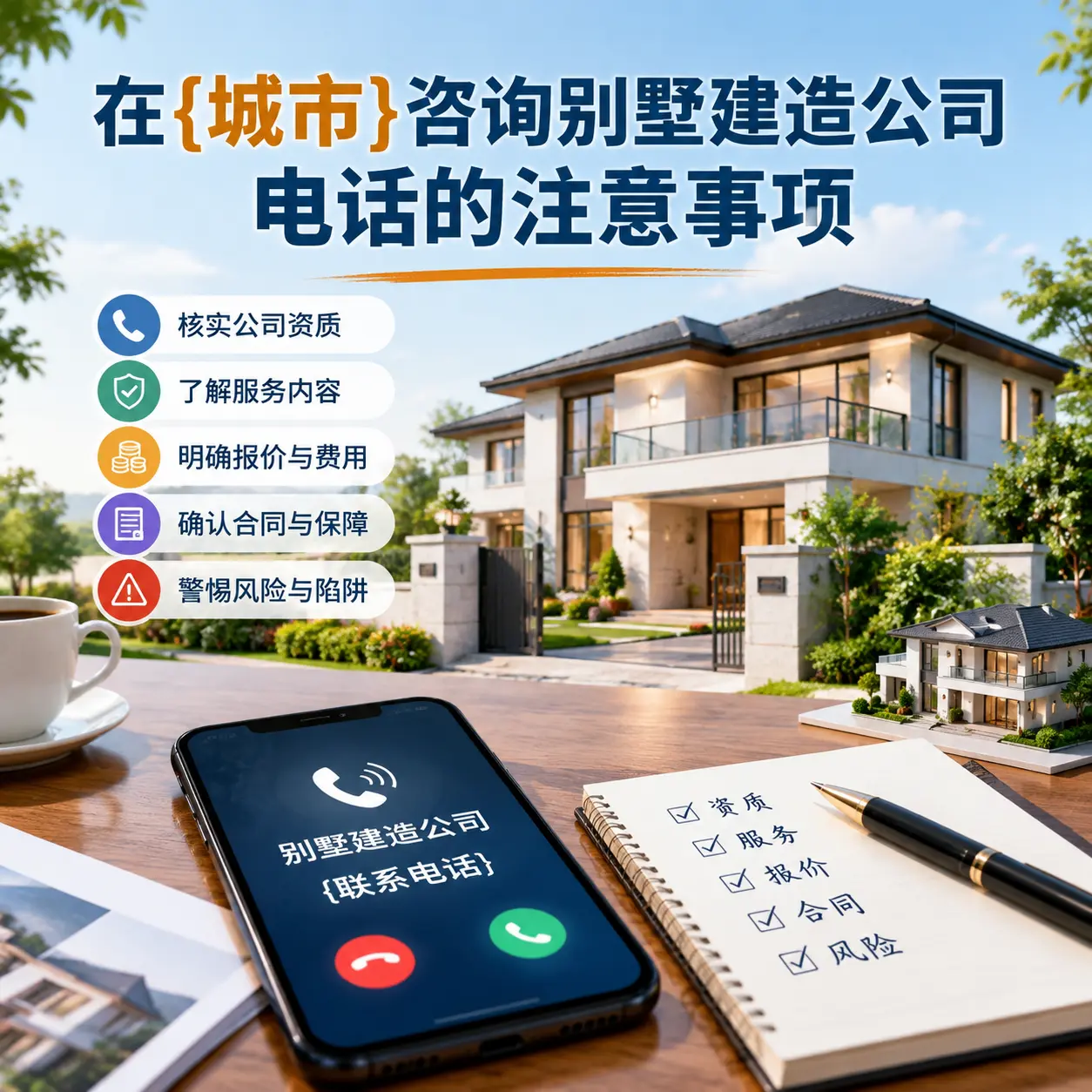 在锦屏咨询别墅建造公司电话的注意事项