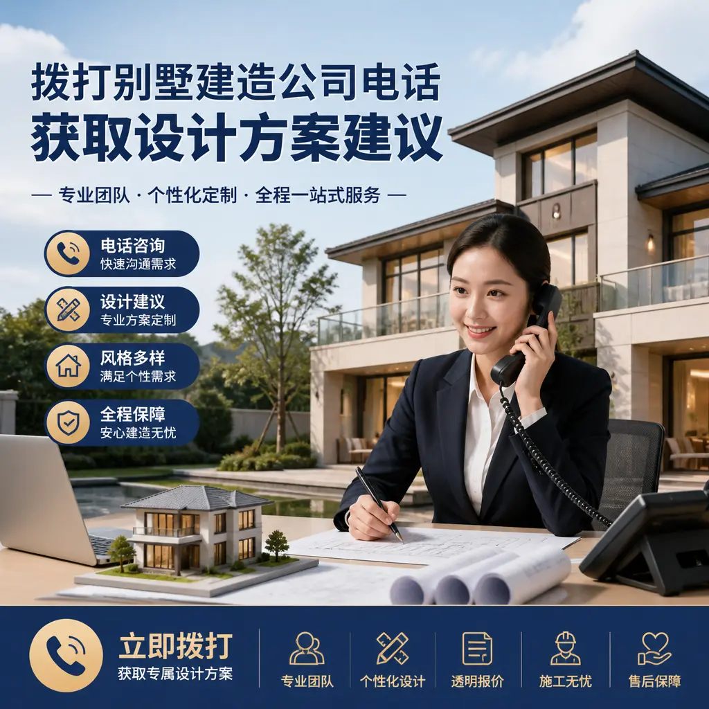 拨打锦屏别墅建造公司电话,获取设计方案建议