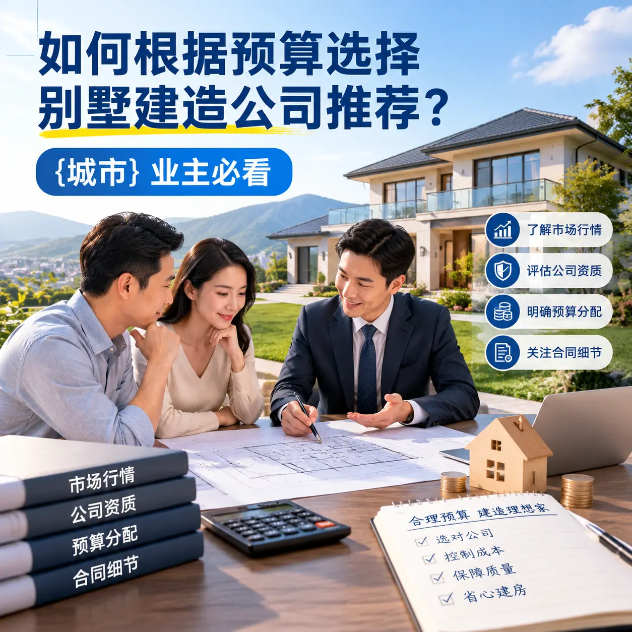 如何根据预算选择别墅建造公司推荐？ 锦屏 业主必看
