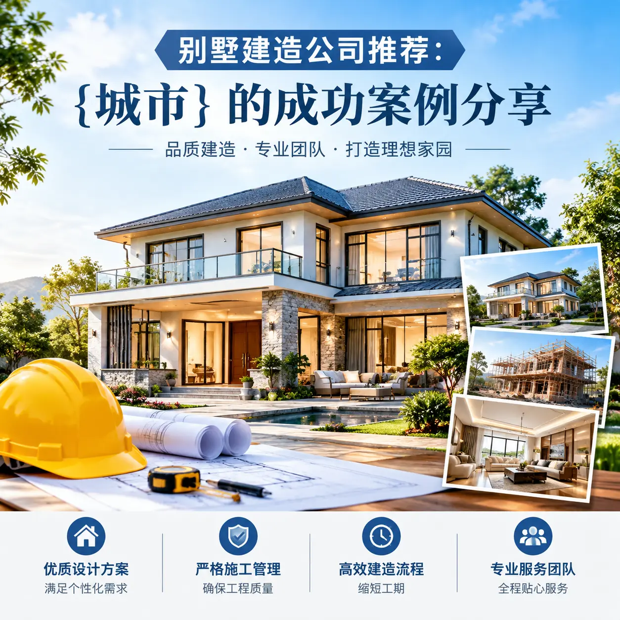 别墅建造公司推荐： 锦屏 的成功案例分享