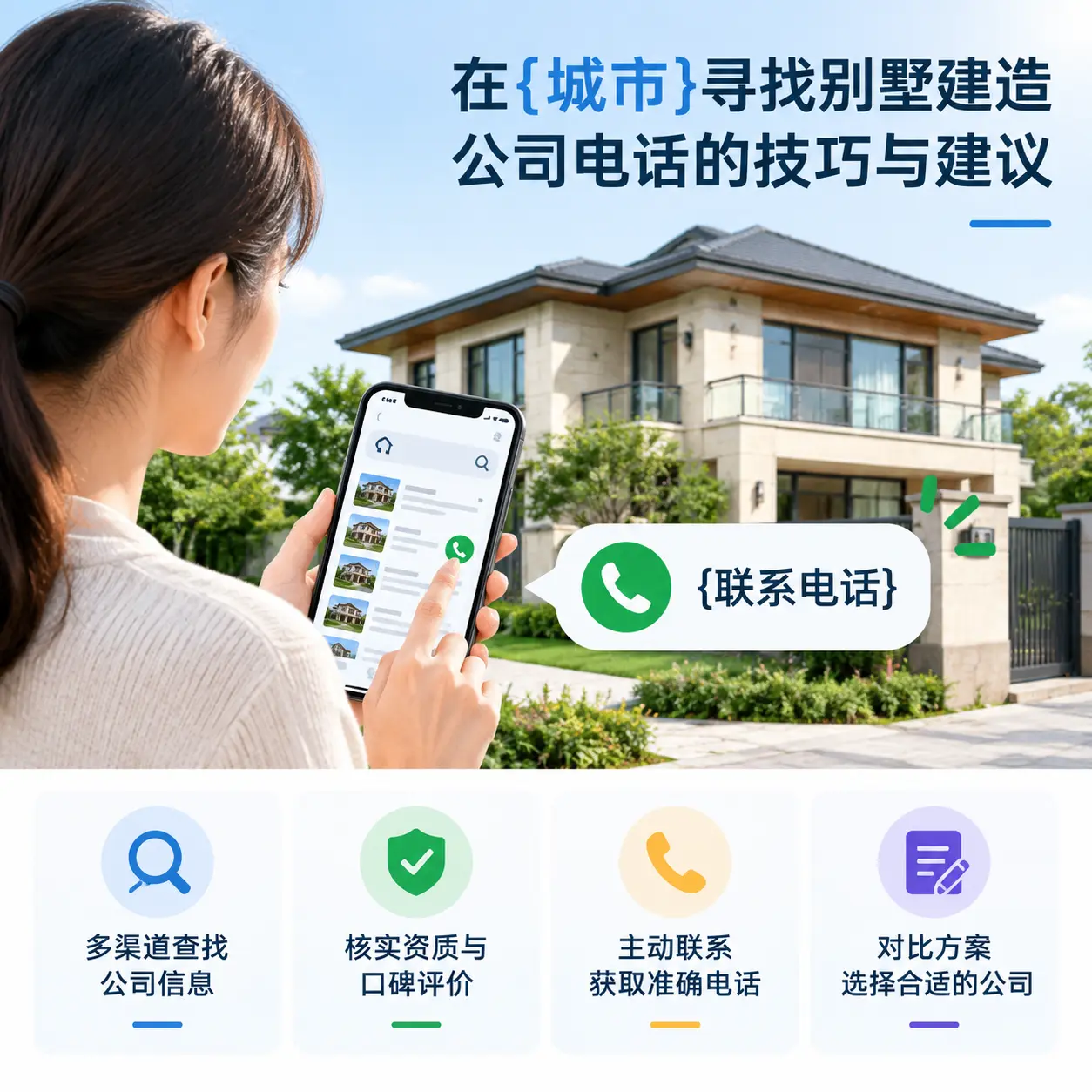 在锦屏寻找别墅建造公司电话的技巧与建议